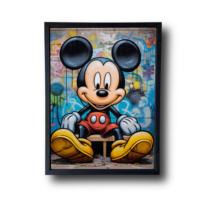 Painting Mickey Mouse