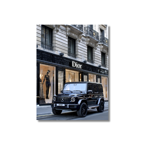 G Wagon Front of Gucci Store 3.0