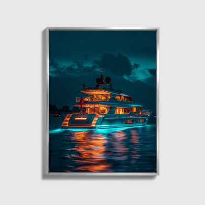 Yacht blue Light
