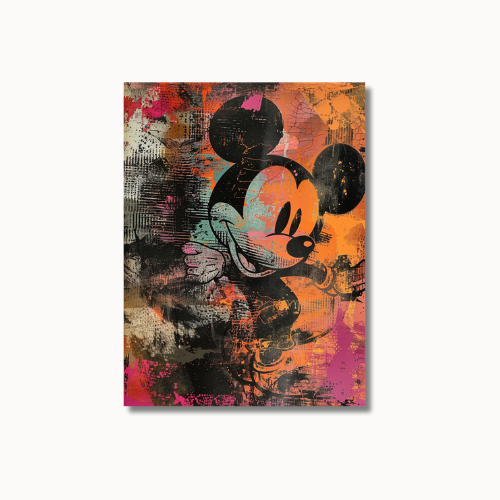 Mickey Mouse 3 painting