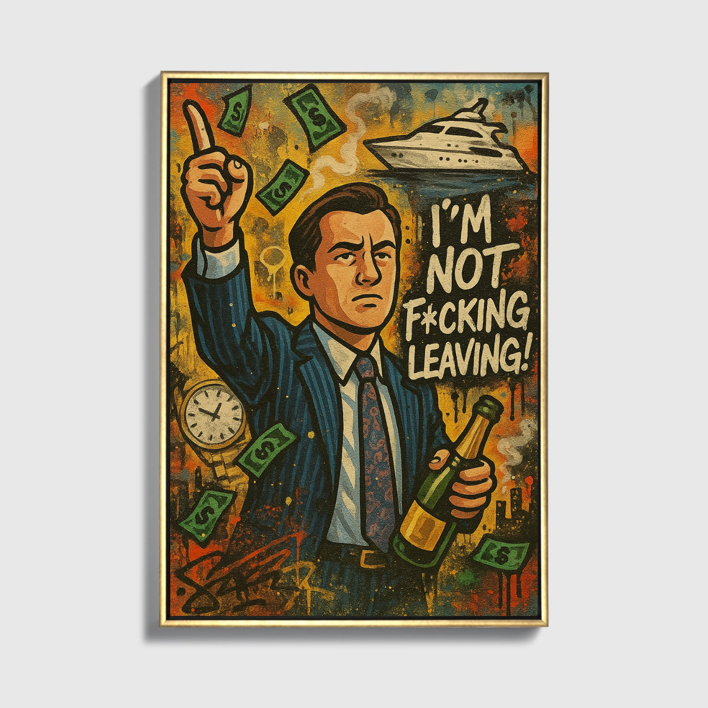 I'm Not F****ing Leaving