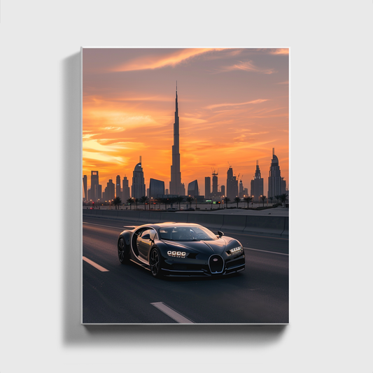 Dubai Bugatti Front View