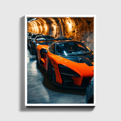 Orange Mclaren