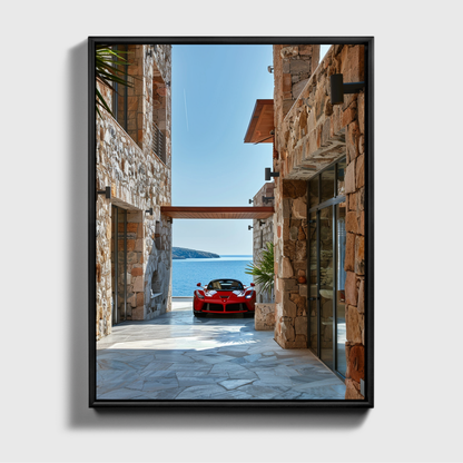 Greek Island Ferrari