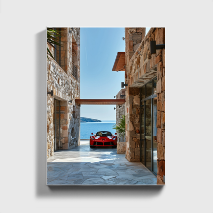 Greek Island Ferrari