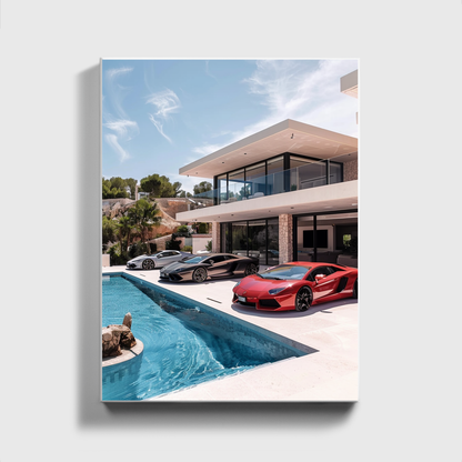 Ibiza Luxury Mansion Supercars