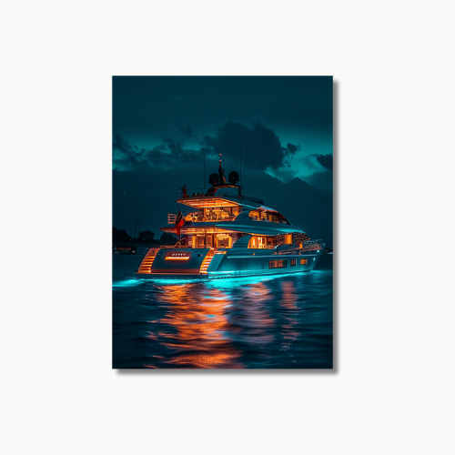 Yacht blue Light
