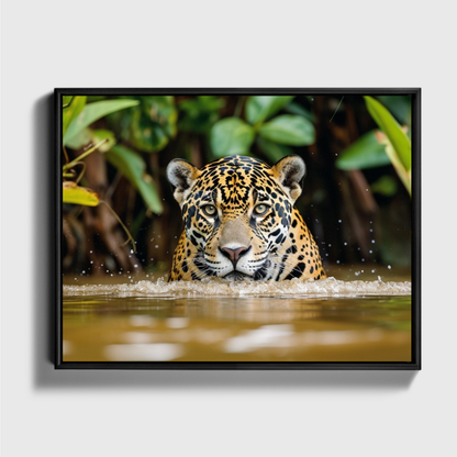 Jaguar Emerging Amazon River