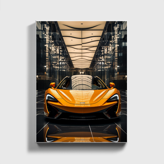 Yellow Mclaren