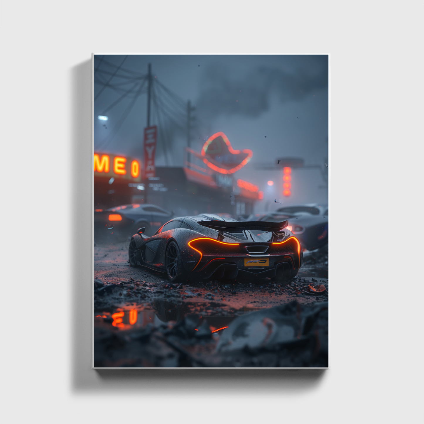 Mclaren grau
