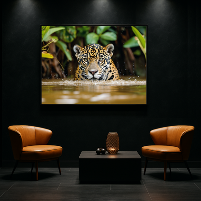 Jaguar Emerging Amazon River