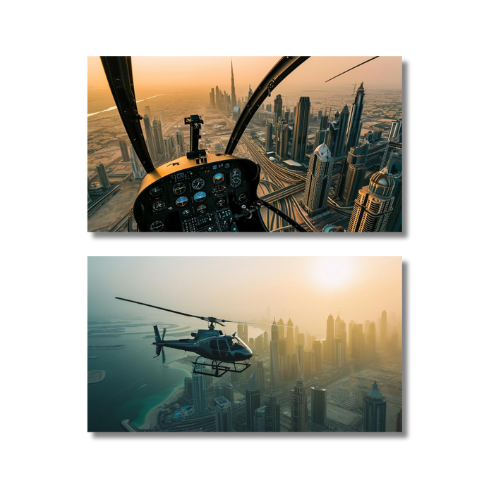 Helicopter Dubai View 2X