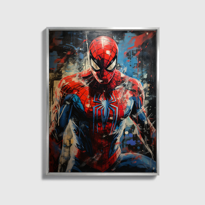 Gemälde von Spiderman