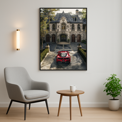 Red Ferrari Mension 2