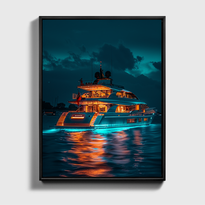 Yacht blue Light