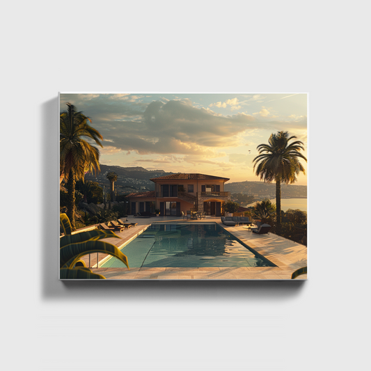Mansion With Larg Pool