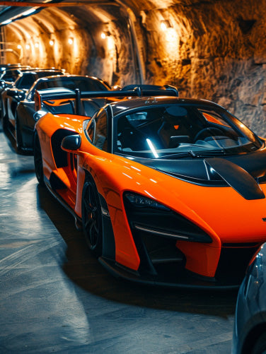 Orange Mclaren