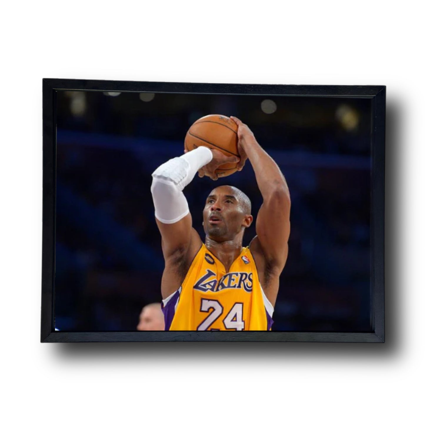 Kobe Bryan Throwing Ball