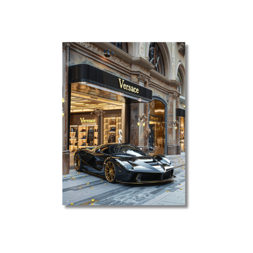 Ferarri Front of Versace Store 2.0