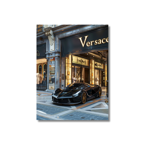 Ferarri Front of Versace Store 3.0