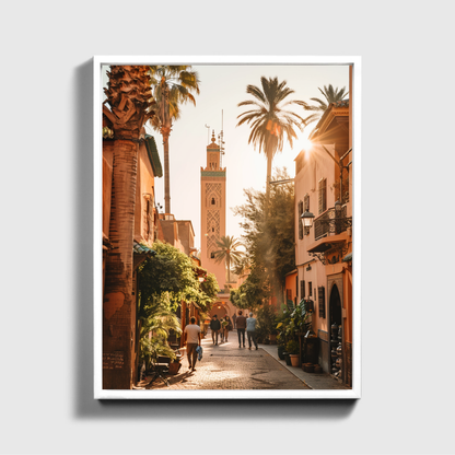 Marrakech Morocco Historic Medina