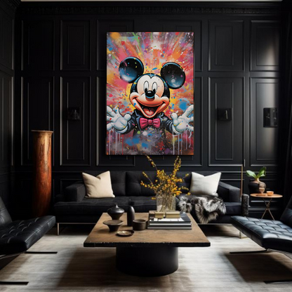 Painted Mickey Mouse