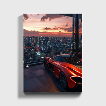 Tokyo High Rise Penthouse Supercar