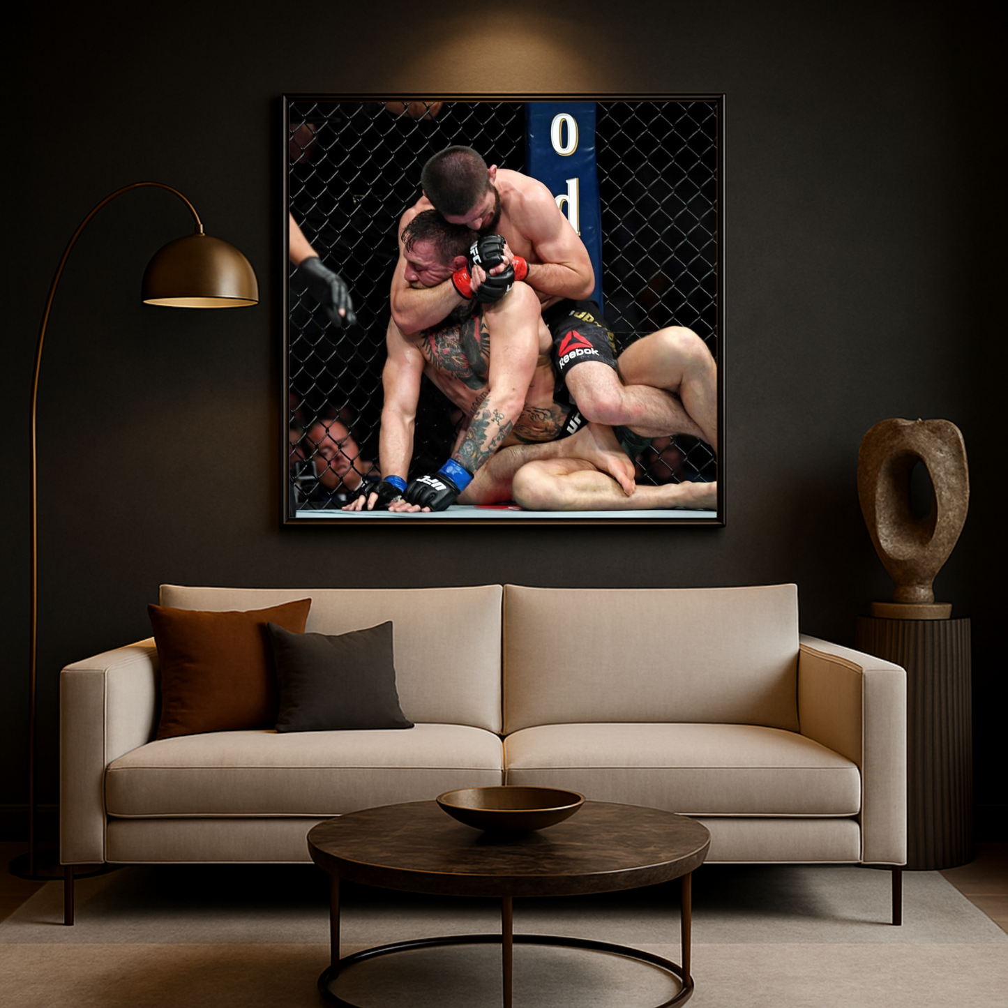 Khabib erstickt den Sieg