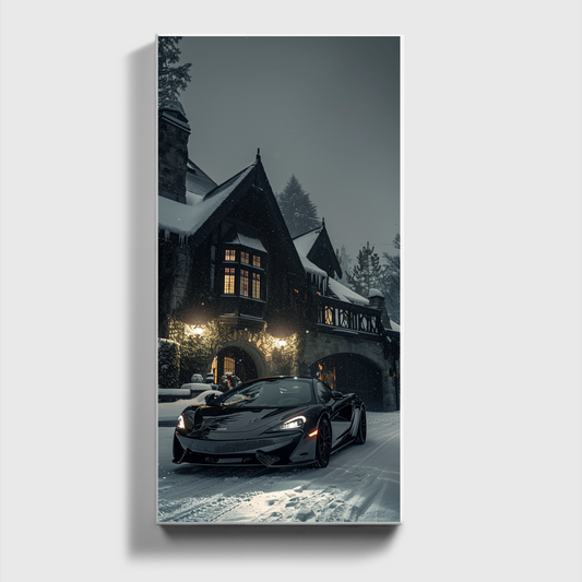 Supercar Front Villa Chalet