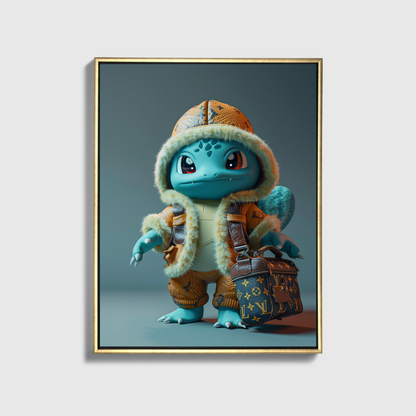 Squirtle in Louise Vuitton