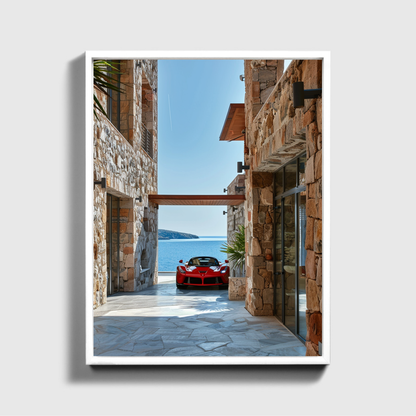 Greek Island Ferrari