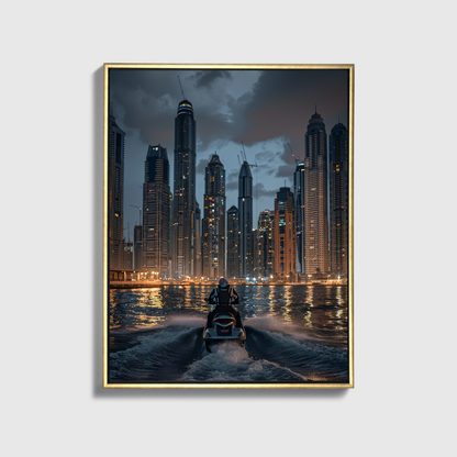Jetski Dubai Nacht