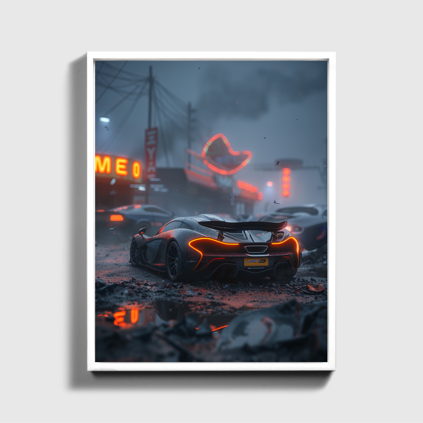 Mclaren grau