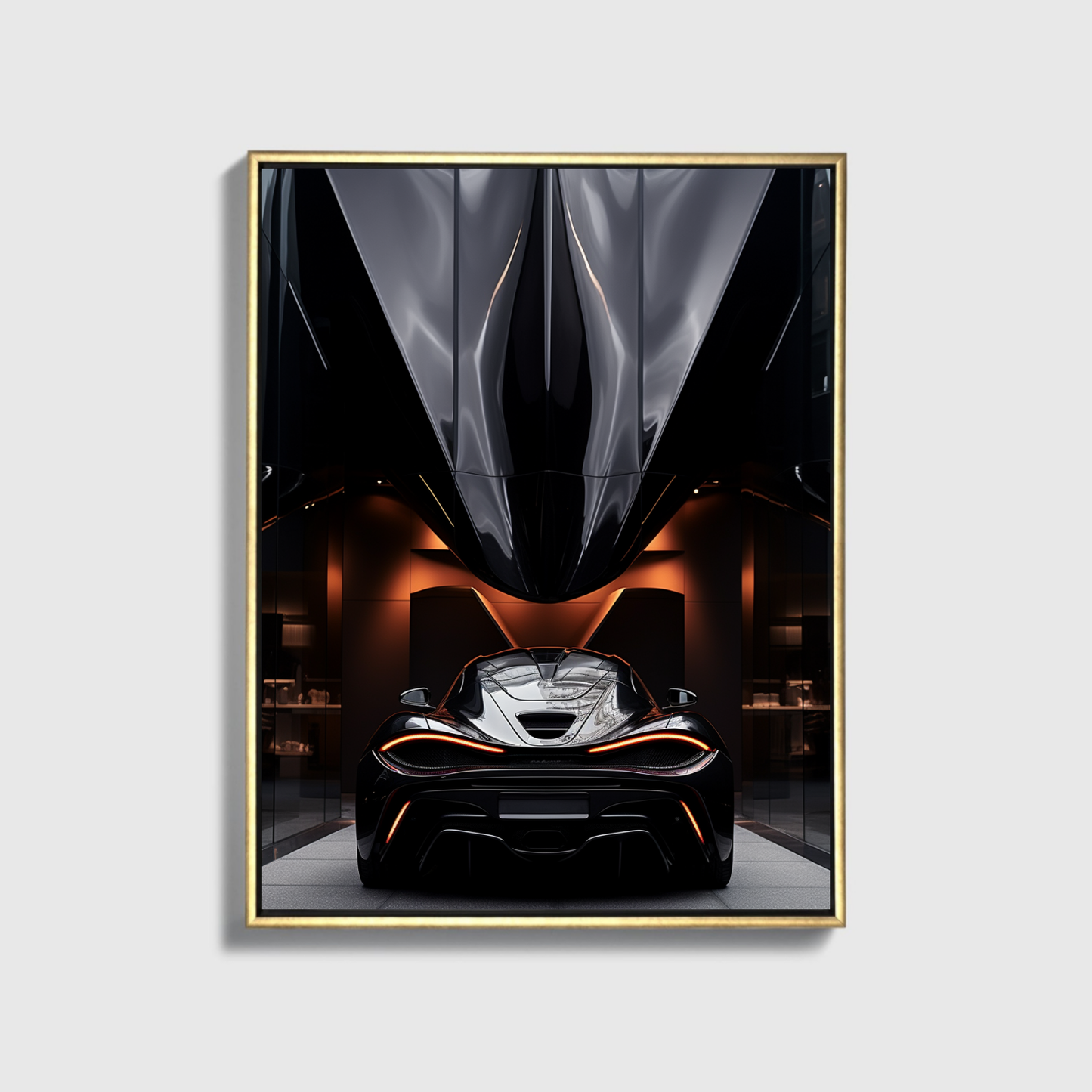 Schwarzer McLaren