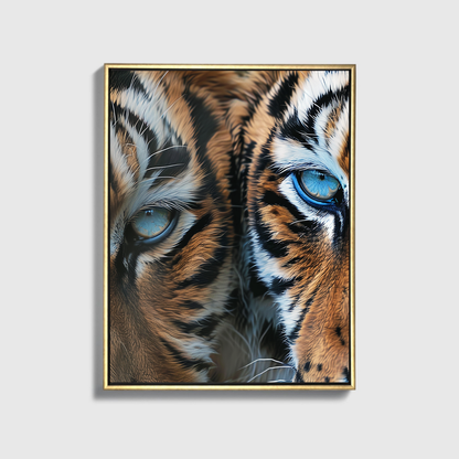 Blauäugiger Tiger