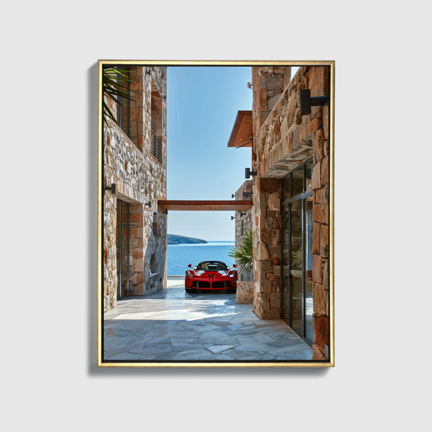 Greek Island Ferrari