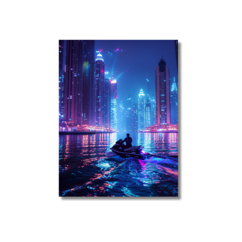 Jetski Dubai Night Light 2.0