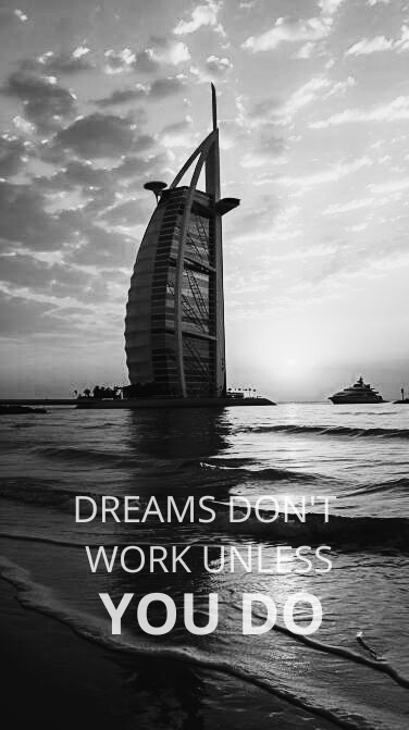 DREAMS DON'T WORK UNLESS YOU DO 2.0