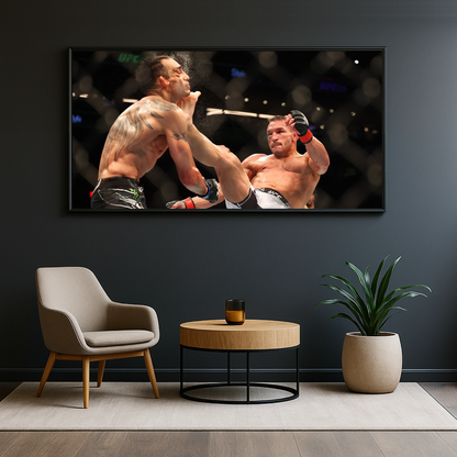 Michael Chandler Kick KO