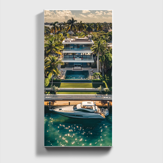 Miami Mansion Yacht