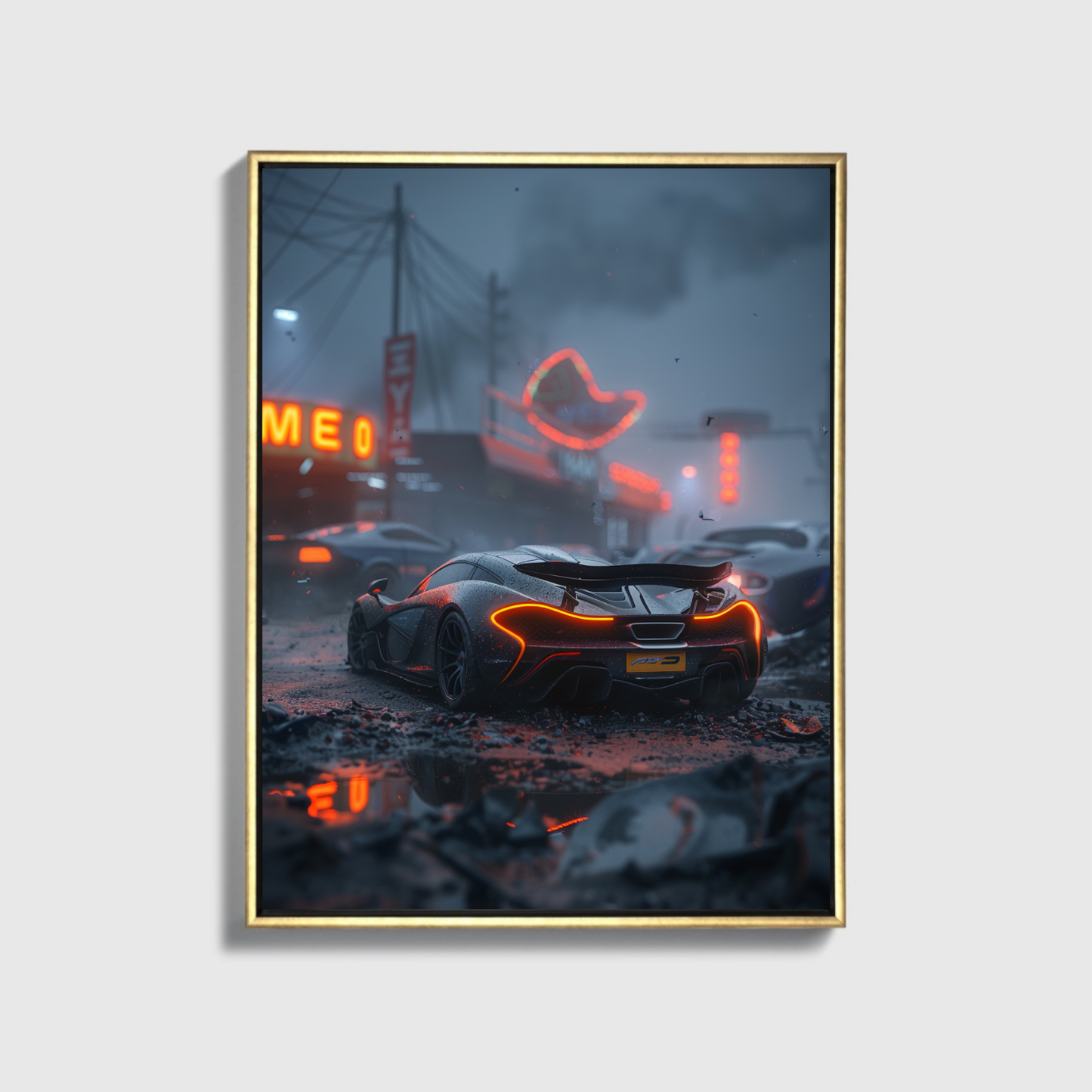 Mclaren grau