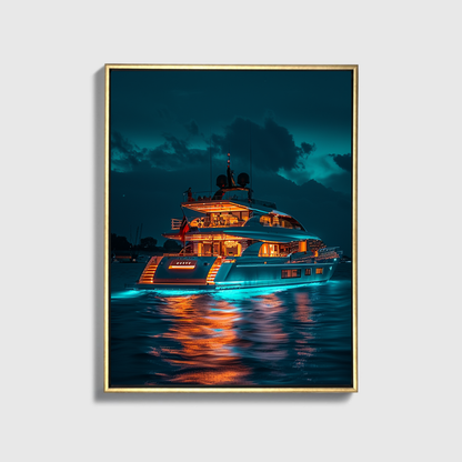 Yacht blue Light