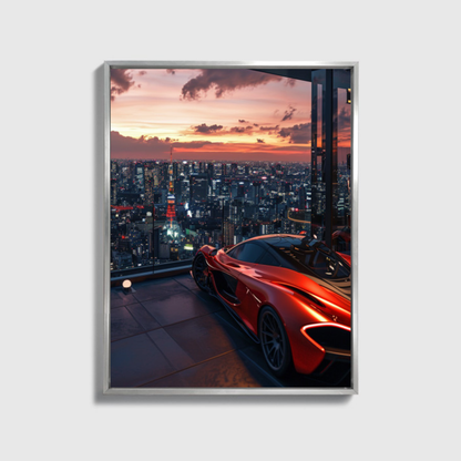 Tokyo High Rise Penthouse Supercar