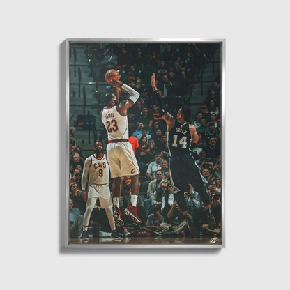 Lebron James Throwing Ball