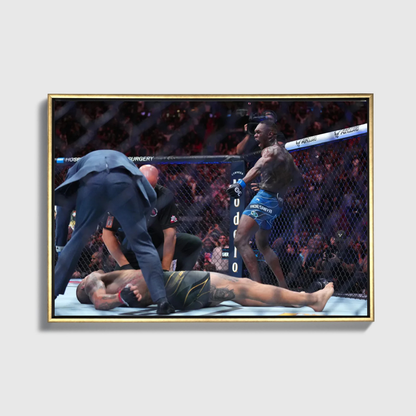 Israel Adesanya KO-Sieg