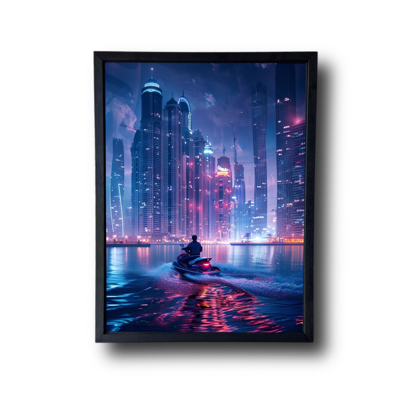 Jetski Dubai Night Light