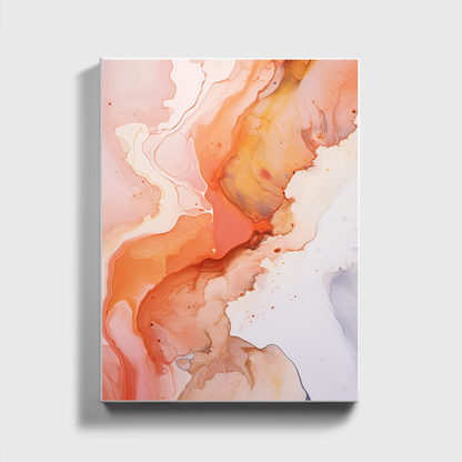 White And Orange Painting 2.0