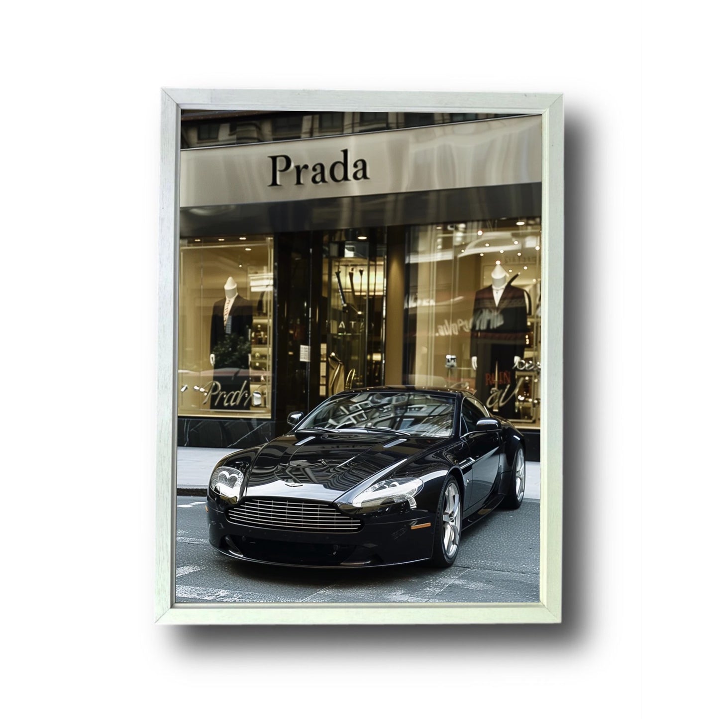 Astron Martin Front Prada Store