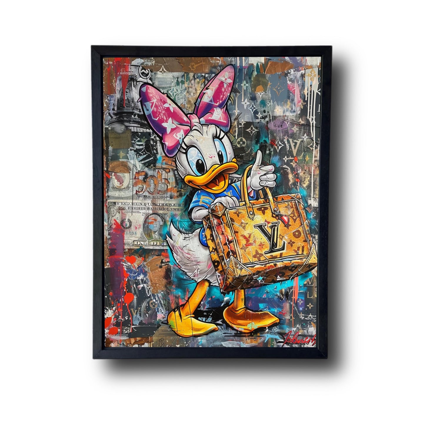 Daisy Duck Louis Vuitton shopping Bag 2.0