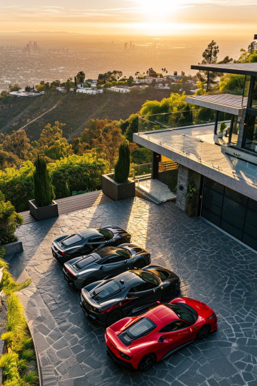 Beverly Hills Mansion Supercars